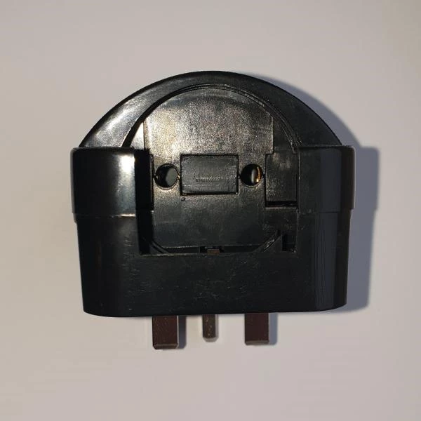 Lucide CONVERTOR PLUG - Plug 3-pin - 13A - Black - detail 3